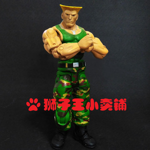 街头霸王 古烈 guile 美国大兵 可动人偶 手办模型 漫画电玩周边
