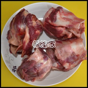 新鲜 冷冻 牛喉结 牛喉咙 牛喉管 宠物零食 狗零食 狗狗磨牙1斤