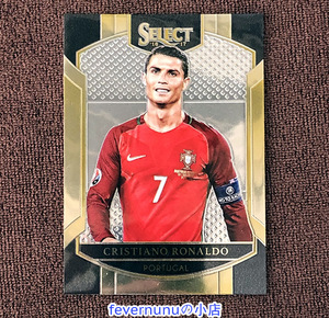 panini帕尼尼 16-17 select球星卡 葡萄牙 c罗 罗纳尔多 一阶普卡