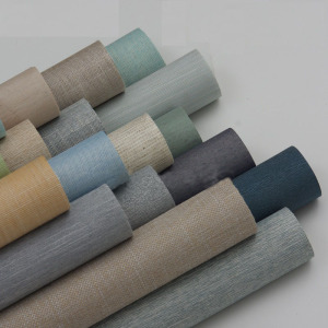 美家美户生态亚麻无缝墙布672系列