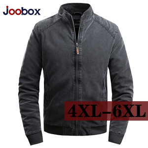 JOOBOX秋冬男士棉衣立领厚夹克亚马逊跨境休闲青中年外套外贸大码