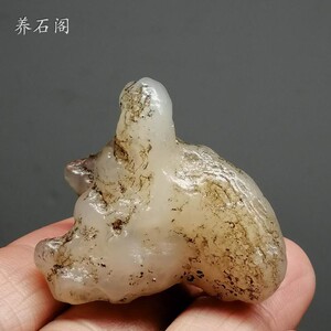 蛋白玉地表原石