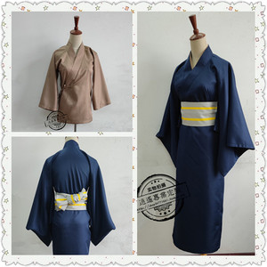 无限滑板 sk8 樱屋敷薰 cosplay和服浴衣长袖角带三件套 二趾袜