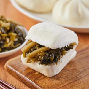 涵园果蔬淘宝包邮上海南汇特产 老港牛肚笋丝雪菜 已切碎 即食咸菜