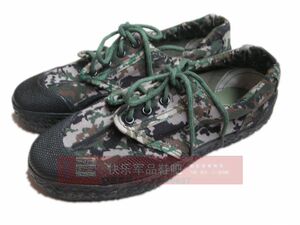 3537低腰迷彩作训鞋训练鞋花豹3色迷彩帆布鞋徒步鞋休闲军鞋