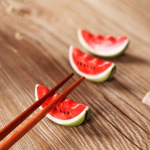 日本 蔬菜水果筷子架 筷托 日式餐具厨房创意 厨具番茄西瓜西红柿