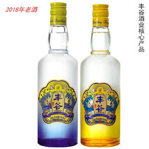 2019年老酒四川丰谷酒业核心产品丰谷嗨酒浓香型高度纯粮固态法酒