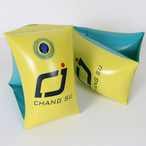 新品儿童水袖充气加厚环保pvc安全宝宝学游泳舒适手臂圈厂家直销