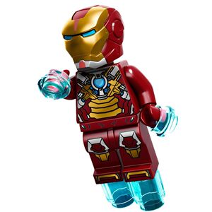 lego 乐高 超级英雄 人仔 sh073 钢铁侠 mark17 76008