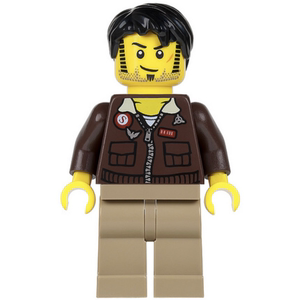 lego 乐高 埃及探险 人仔 pha012 男主角 jake raines 7326