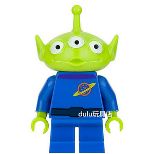 lego 乐高 玩具总动员 人仔 toy006 三眼小怪物 7591 7592 7598