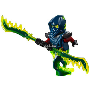 lego 乐高 幻影忍者 人仔 njo174 班沙 含武器 70738 70731