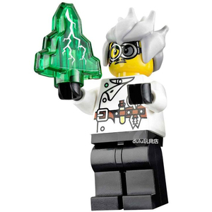 lego 乐高 怪物战士 人仔 mof016 疯狂科学家 含月亮石 9466