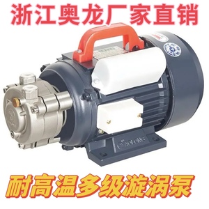 浙江奥龙多级旋涡泵1/4DWL-550电加热蒸汽发生器锅炉水泵高压水泵