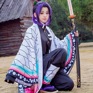 鬼灭之刃鬼杀队队服全套cosplay虫柱蝴蝶忍cos服日系二次元动漫服