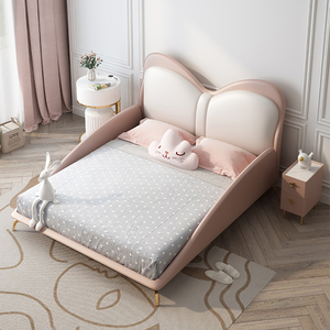 一米二儿童床女孩实木