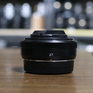 8饼干镜头富士xf27 2.8二代特价包邮支持换购