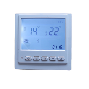 莱珂D101电采暖液晶温控器分时段可编程电地暖温度控制器电暖新品