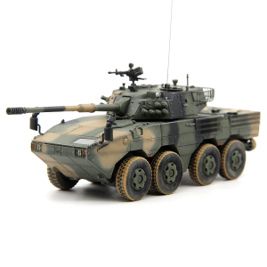 unistar 1/72 中国ztl11 突击炮 丛林三色11轮式步兵战车成品模型