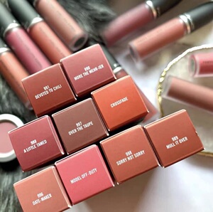 mac/魅可口红 marrakesh麻辣鸡丝646 522柔雾唇釉997 998 988 994