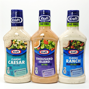 family淘宝美国卡夫沙拉酱农场风味 凯撒风味 kraft dressing, ranch