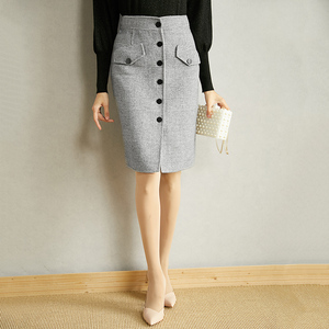 春秋直筒短裙