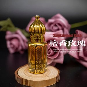 【上新】特调檀香玫瑰精油7ml阿拉伯滚珠 瓶随身装