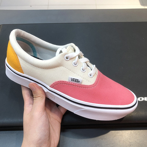 vans范斯粉色era超轻comfycush低帮女鞋帆布鞋板鞋vn0a3wm9vnj
