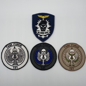 141使命召唤刺绣魔术贴章精英sas团特遣队臂章军迷战术士气徽章男