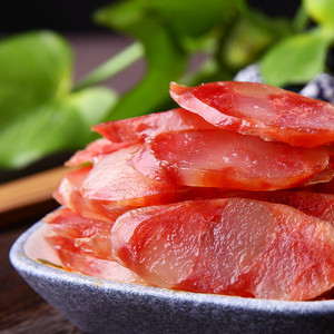 四川特产 土猪肉广味香肠农家自制 传统手工制作 腊肠两斤包邮