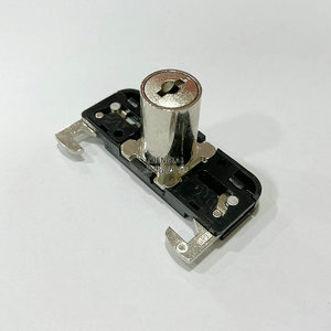 lusterful乐斯特弗卷帘门双钩锁 文件柜伸缩移门锁 折叠柜锁