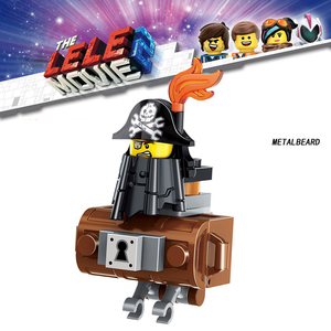 兼容乐高积木大电影2 l173铁胡子船长海盗拼装积木人仔玩具70829