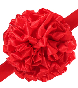 大红花球汽车新车交车提车大红花结婚颁奖红布揭幕布剪彩开业庆典