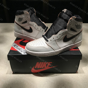 khaki24 air jordan 1 sb aj1 灰白 刮刮乐 骨白 粉金 cd6578-006