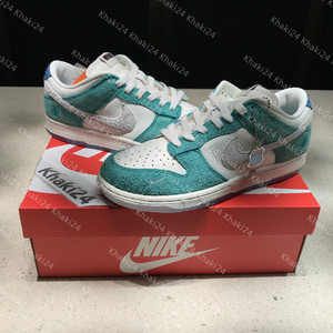 khaki24 nike dunk sb 小蒂芙 白绿 薄荷泫雅休闲板鞋 cz6501-101