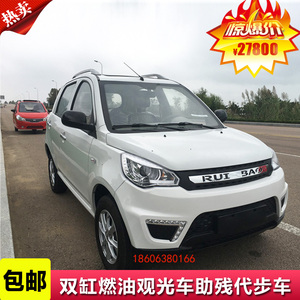 瑞豹suv铁壳纯烧燃油两双缸电喷助残代步四轮观光休闲车