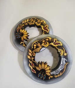 【白露蘅芜】最终幻想 ff14 舞者 双环 武器 cos道具 舞娘