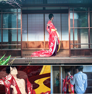 xxxholic 壹原侑子/四月一日君寻 荷花唐服cos服4人付款200.