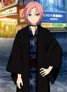 温泉漫漫一樱河琥珀幼年偶像梦幻祭cos男装和服浴衣羽织余款定制