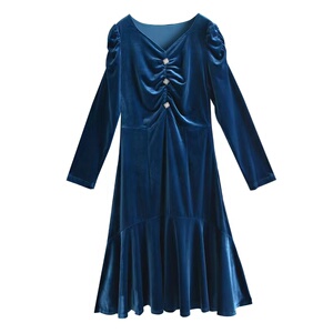 100聚酯纤维连衣裙