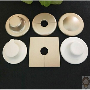 墙洞遮挡装饰品水管道遮丑圆形孔洞盖板管堵家用空调孔装饰盖创zz