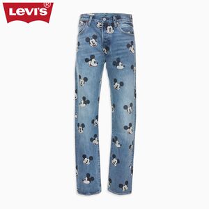 Levis#李维斯米老鼠系列米奇男士501经典直筒牛仔裤00