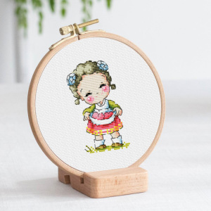 60环696淘宝自己绣的可爱小羊图十字绣羊宝宝新款卡通儿童生肖羊小