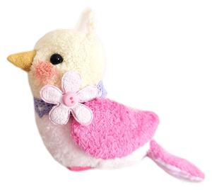 手工布艺diy材料包小鸟