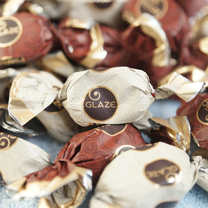 1000g 俄罗斯进口kdv巧克力 奶油味涂层馅芯糖果 500g包邮