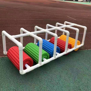 幼儿园户外玩具感统训练器材滚筒车儿童乐园团体游戏协力车玩具车