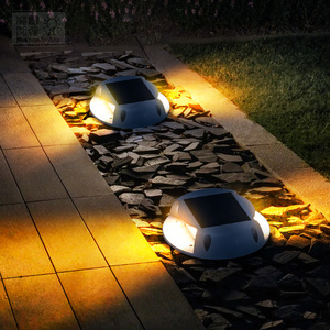 太阳能步道灯台阶灯明装免开孔地面灯埋地灯过道灯户外楼梯庭院灯