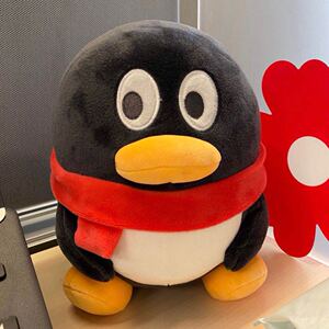 现货腾讯正版qqfamily 短鹅蓝鹅坐福 毛绒公仔 玩偶 情侣新年礼物