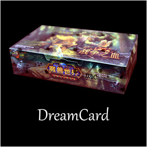 『DreamCard』魔兽世界 卡牌 战争之血 红色王熊 补充包 整盒