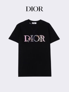 0014人付款淘宝dior/迪奥 2022夏季新款胸前cd icon刺绣字母标志男女